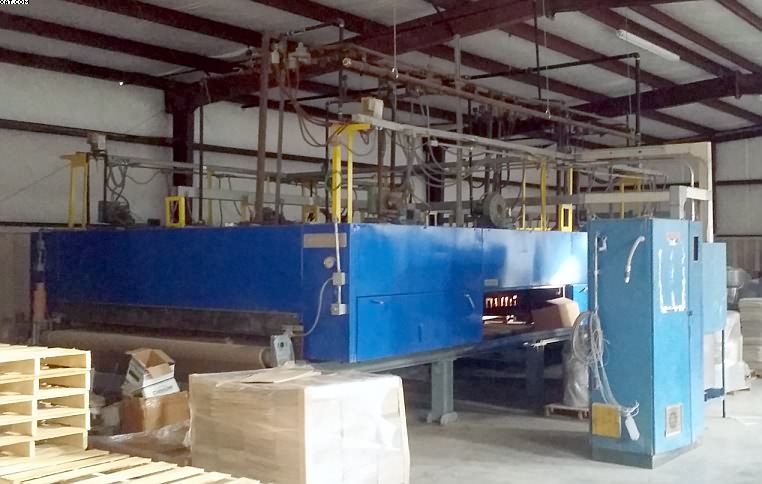 ZIMMER Conveyor Oven, 130" working width,